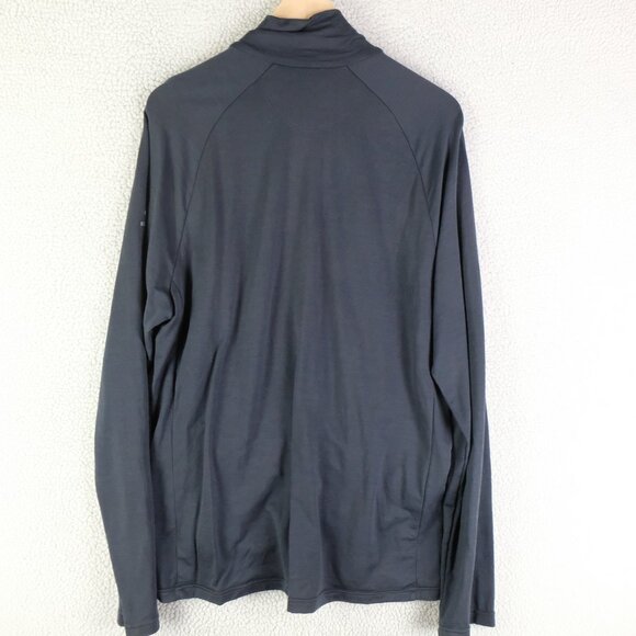 Icebreaker Jacket Mens Large Full Zip Merino Wool Lightweight Outdoors Damaged - Picture 5 of 10